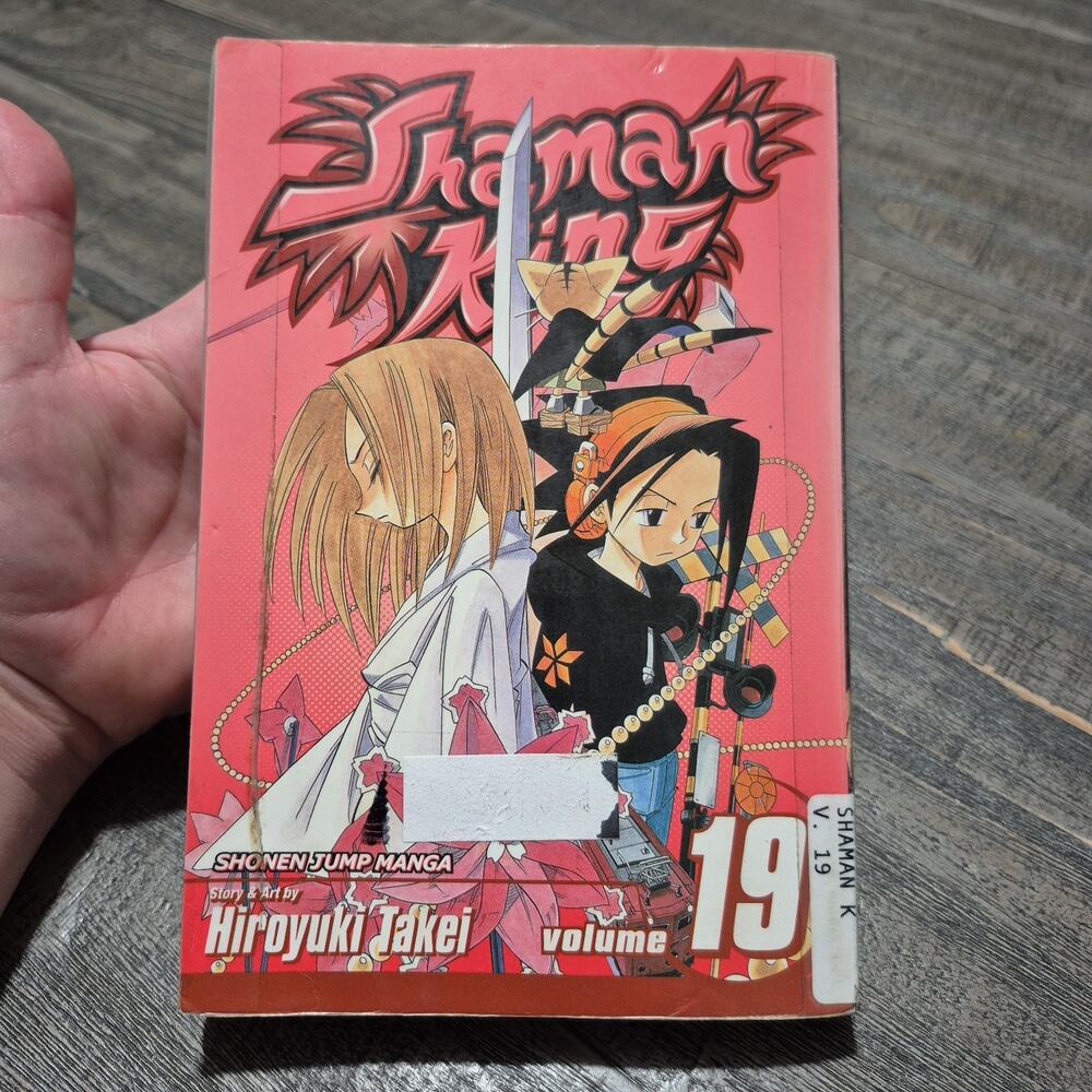 Shaman King Volume 19 English Manga Hiroyuki Takei Viz RARE